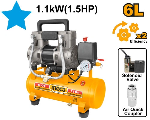 COMPRENSOR DE AIRE 6L 220-240V
