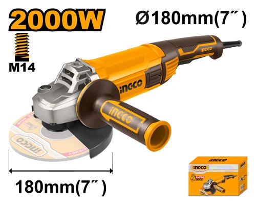 AMOLADORA ANGULAR DE 7" 2000W