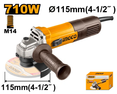 AMOLADORA DE 710W 4 1/2"