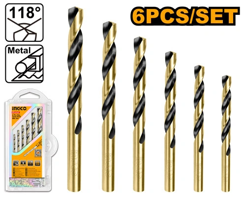 SET BROCA PARA METAL 6 PCS