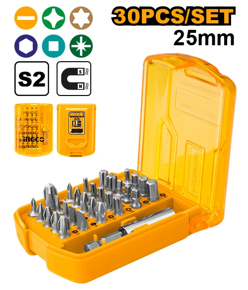JUEGO SET 29 PUNTAS ATORN + PROLONGADOR