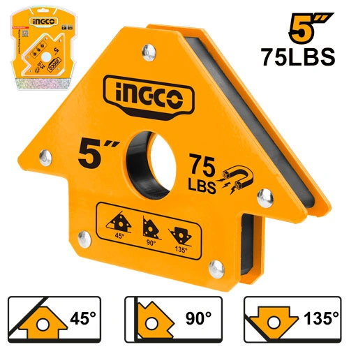 ESCUADRA MAGNETICA 5" 75LBS