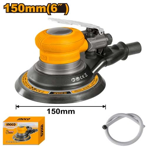 LIJADORA NEUMATICA 6" ROTO ORBITAL INGCO