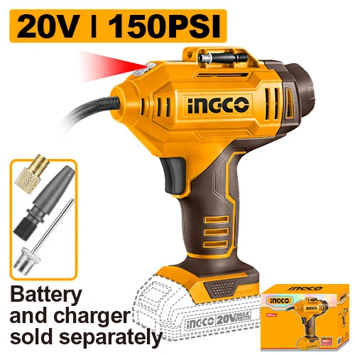 INFLADOR COMPRESOR A BATERIA 20V P20S S/BAT