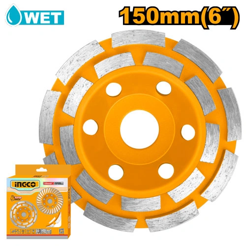 DISCO DE DESBASTE PARA CONCRETO 6"