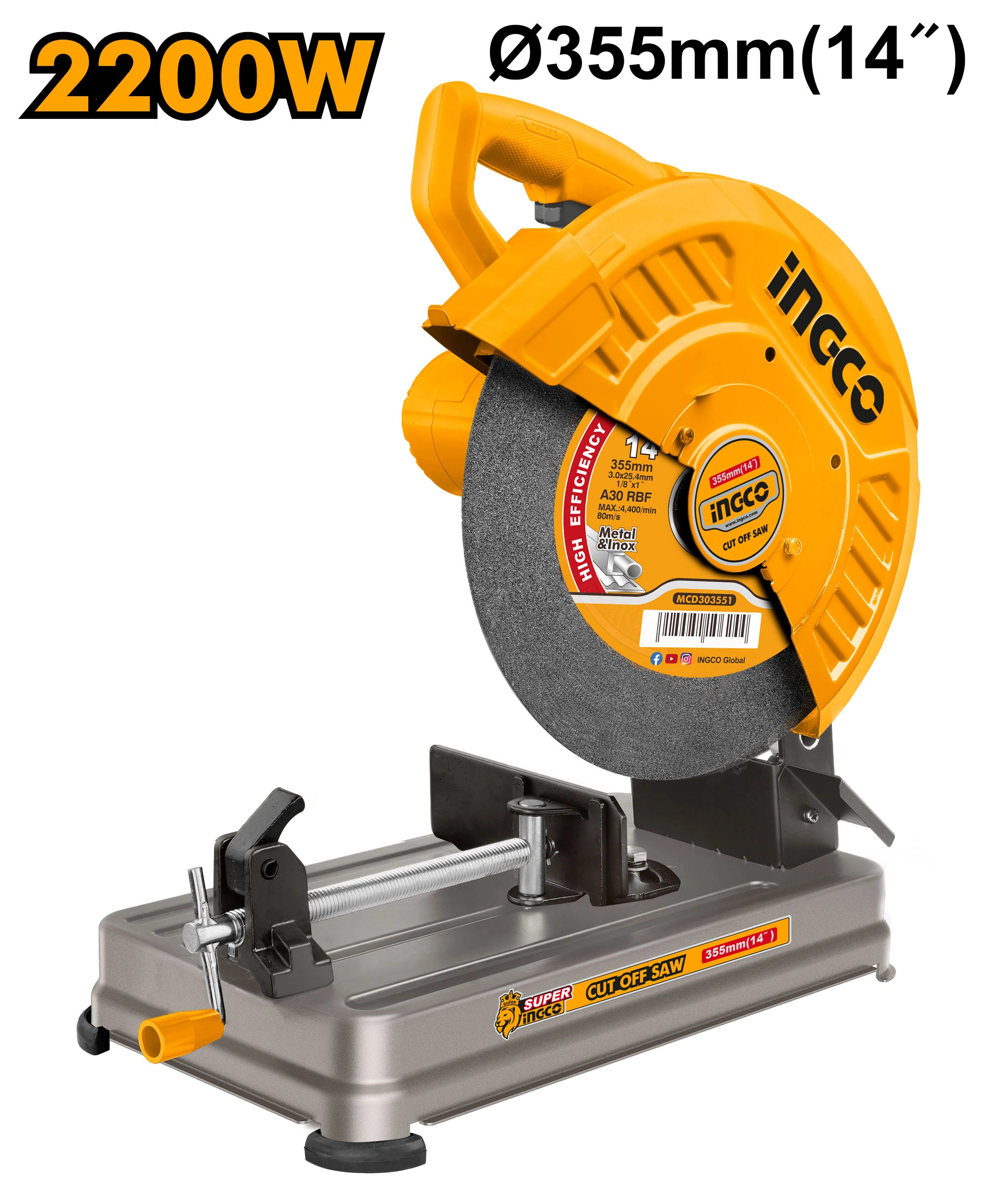 TRONZADORA 14" 2200W