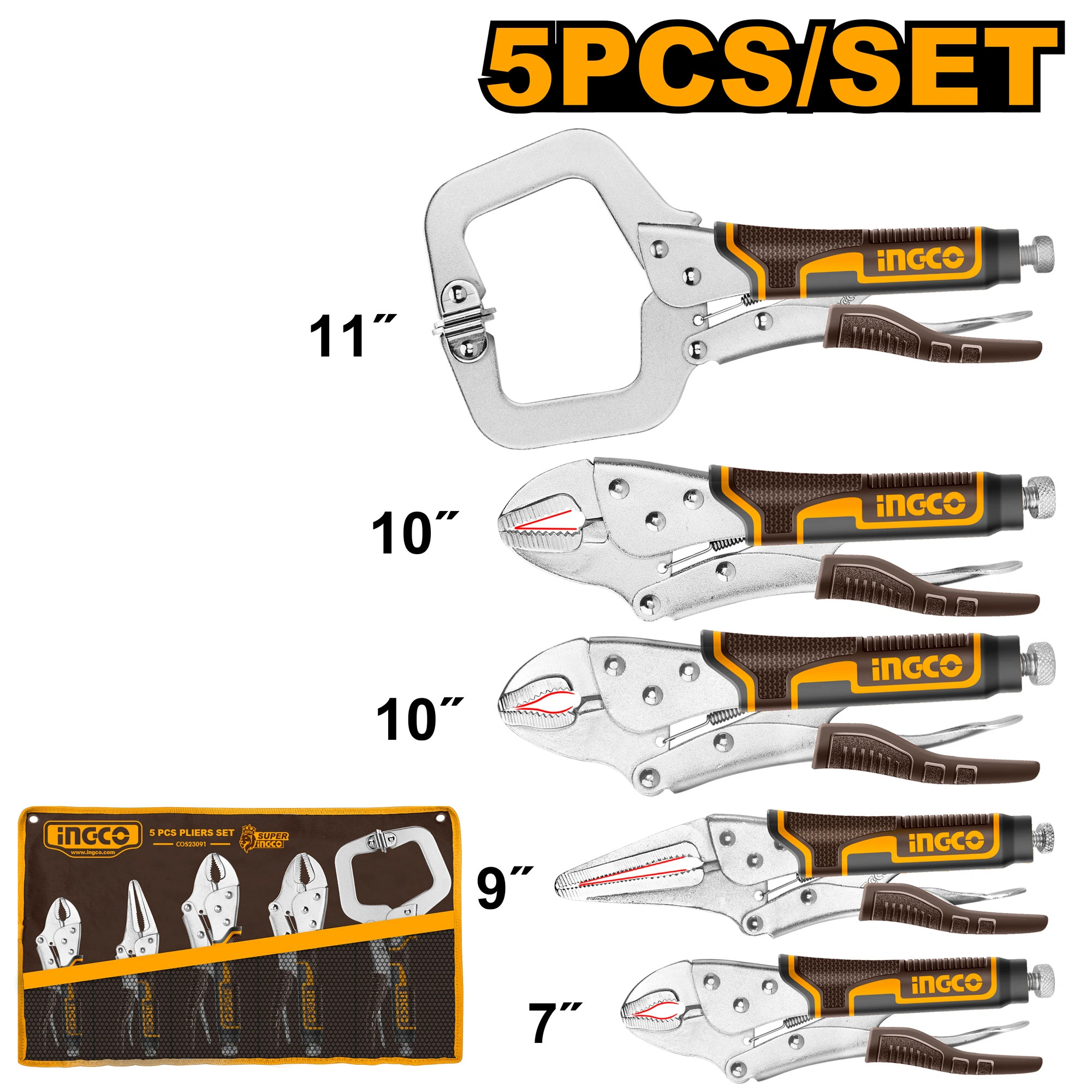 SUPER COMBO ALICATES 5 PCS
