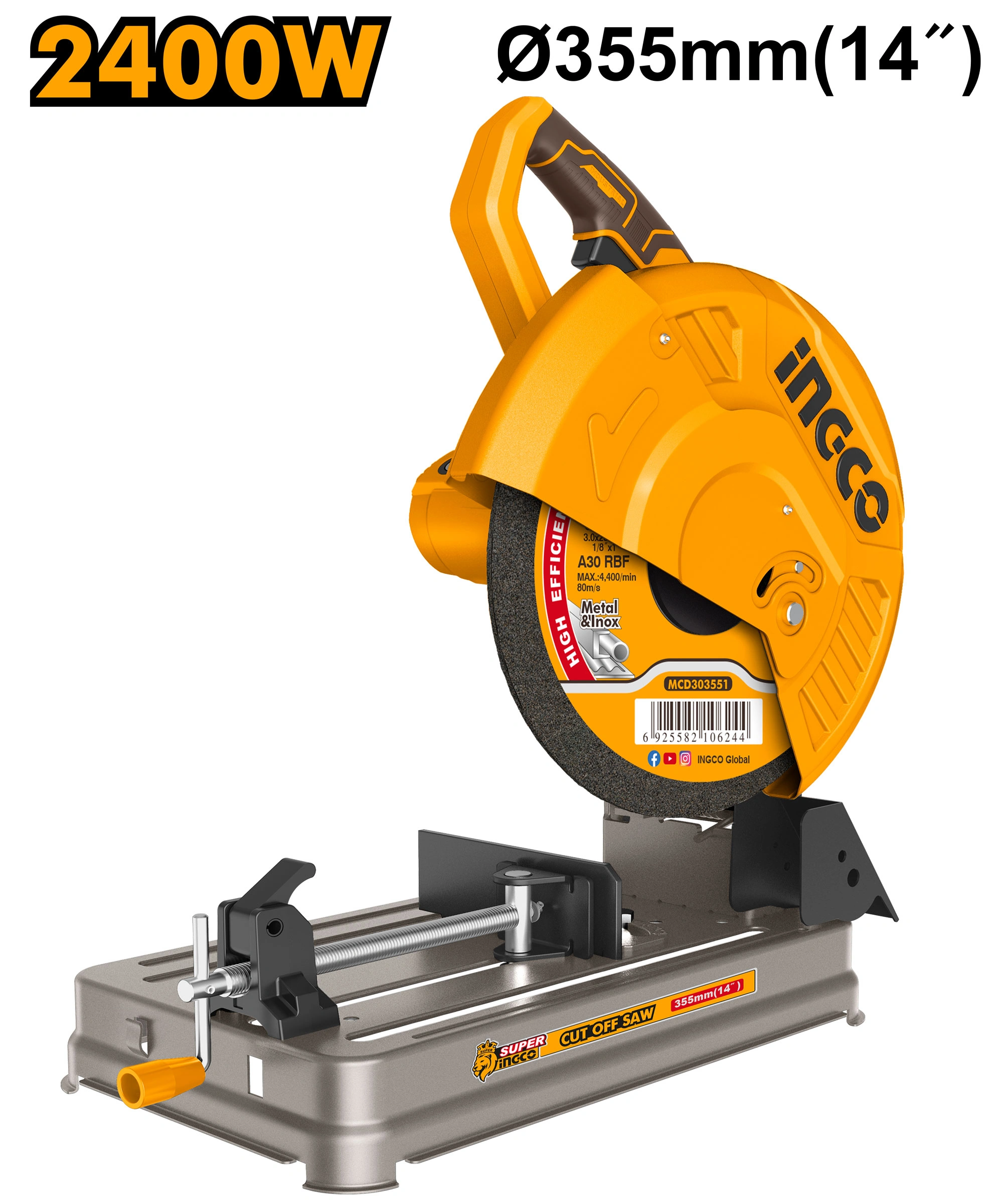 TRONZADORA 14" 2400W