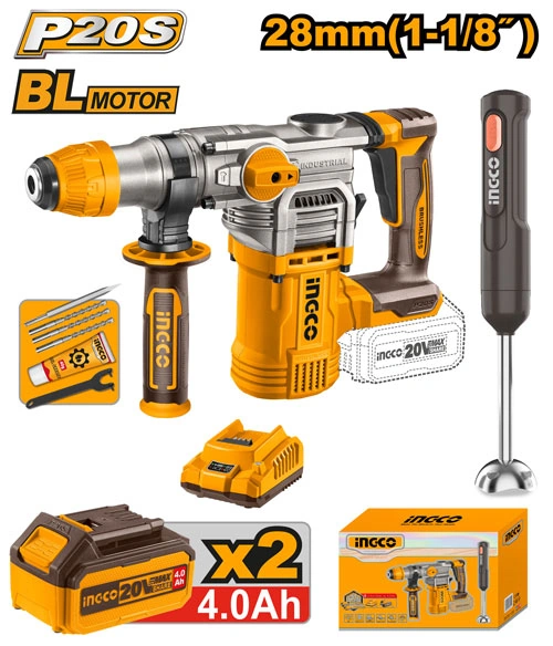 ROTOMARTILLO DE 28MM BRUSHLESS 3 FUNCIONES + MIXER