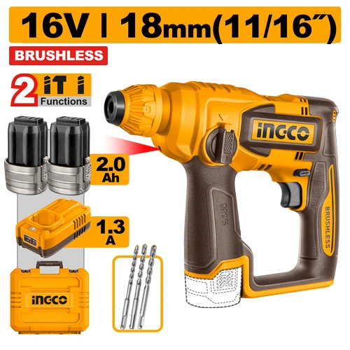 ROMARTILLO PERFORADOR 18MM INALÁMBRICO