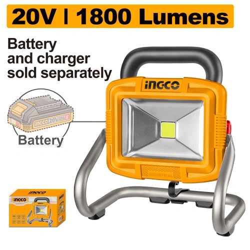 LÁMPARA LED 20V P20S INGCO SOLO EQUIPO