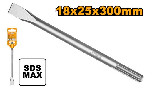 CINCEL SDS MAX PLANO 18X300X25MM