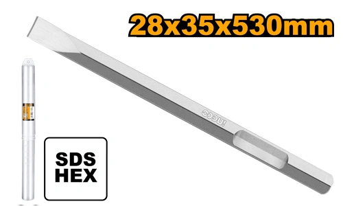 CINCEL PLANO HEX PARA DEMOLEDOR DE 2200W