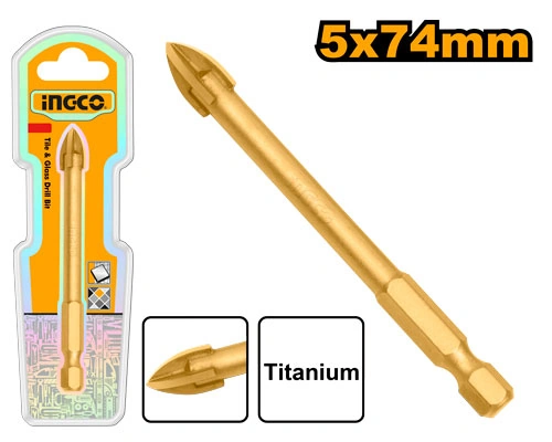BROCA PARA VIDRIO Y CERÁMICA 5*74MM