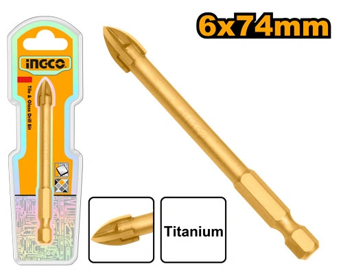 BROCA PARA VIDRIO Y CERÁMICA 6*74MM