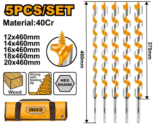 BROCA PARA MADERA DE 12MM , 14MM, 16MM, 18MM,20MM