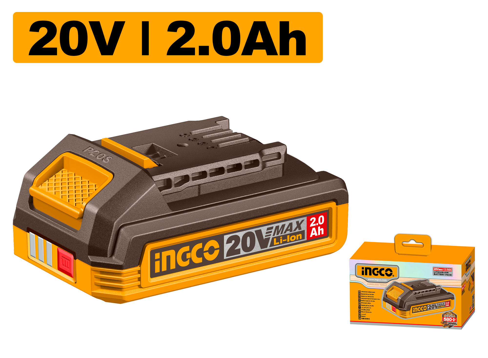 BATERIA LITIO 20V VOLT 2AH