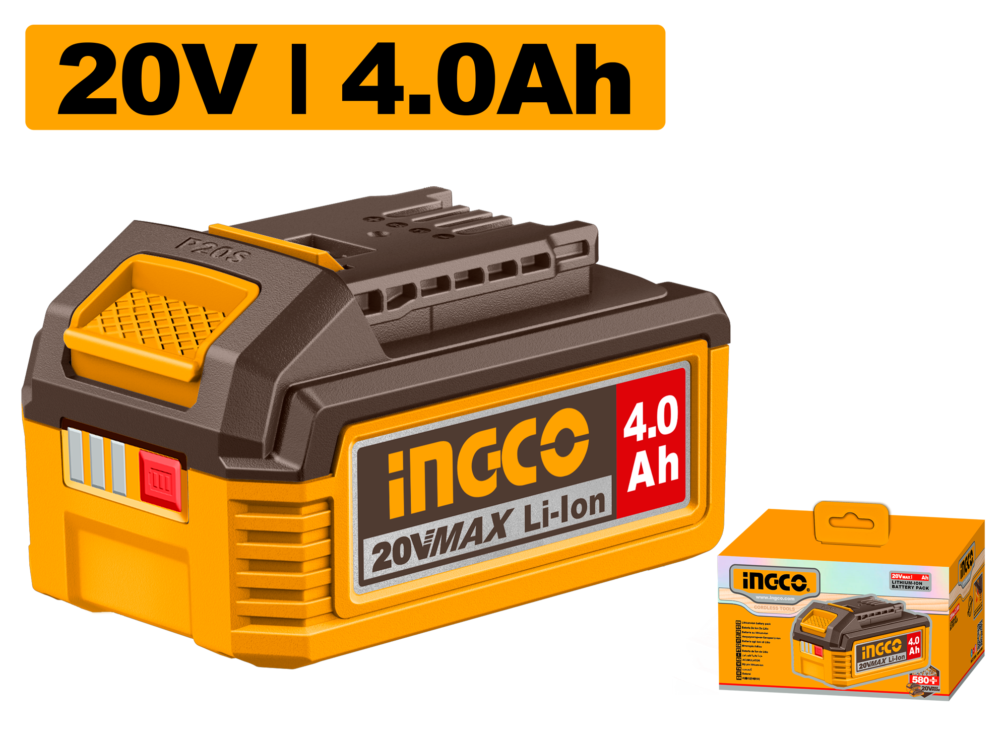 BATERIA 4 AH LITIO 20 VOLT