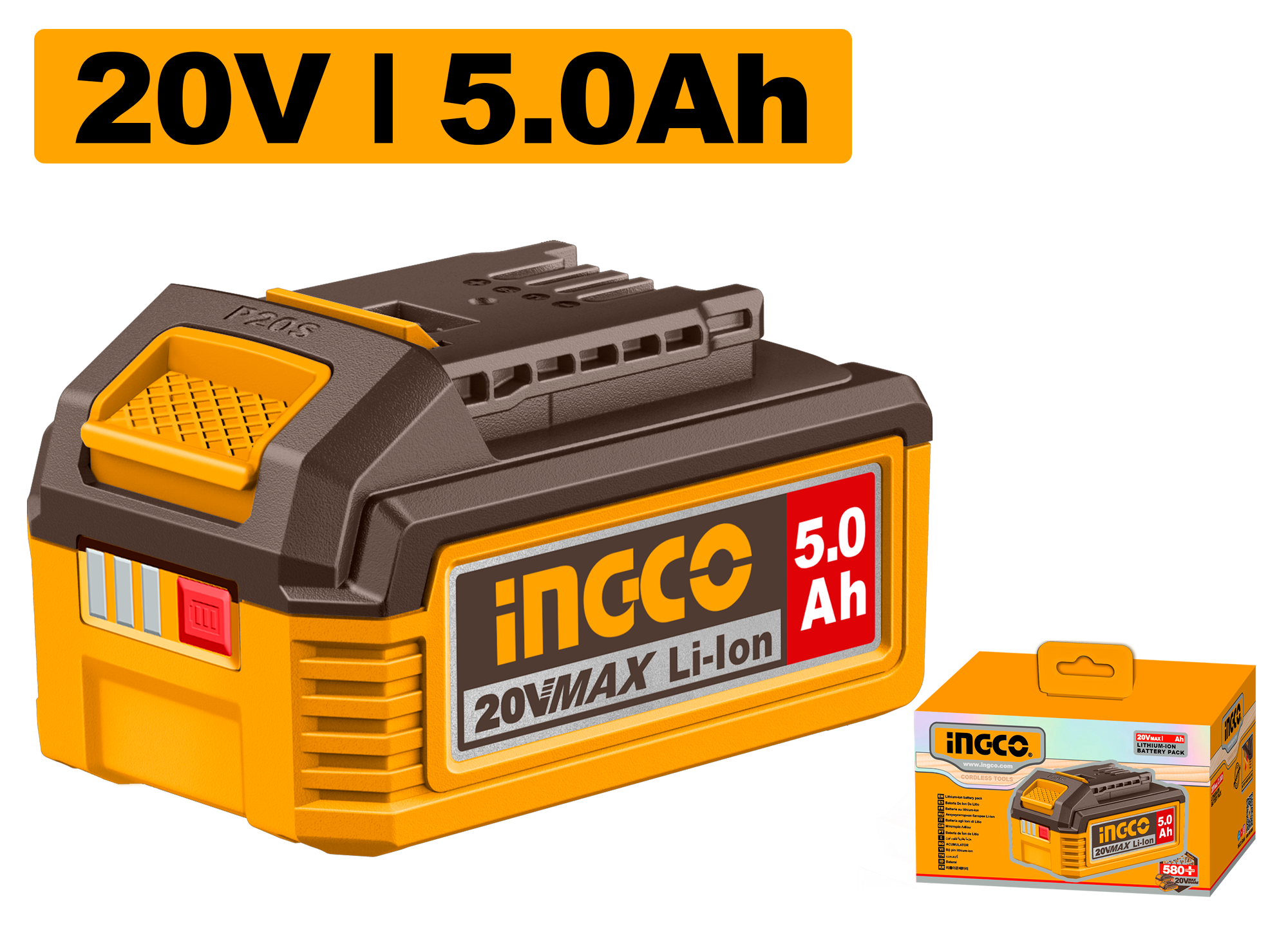 BATERIA LITIO 20V VOLT 5AH