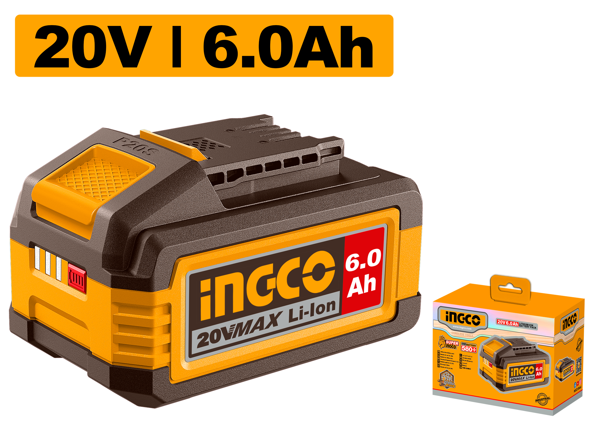 BATERIA DE LITIO 20V 6,0AH