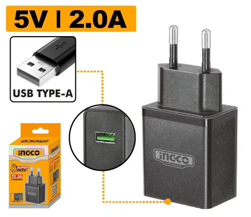 CABEZAL DE CARGADOR 5V 2A