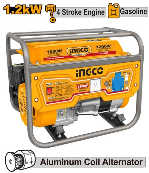 GENERADOR A GASOLINA 1.2KW