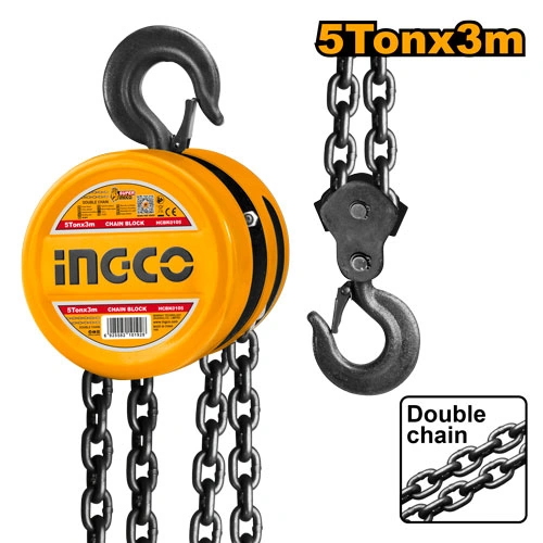 TECLE 5TON DOBLE CADENA