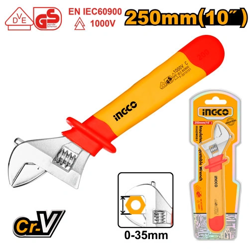 LLAVE AJUSTABLE AISLADA 10" 1000V