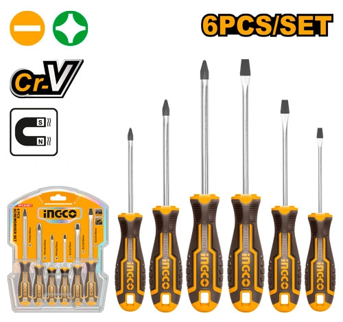 JUEGO DE DESARMADOR DE 6PCS