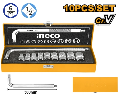 SET DE DADOS 1/2" 10PZAS