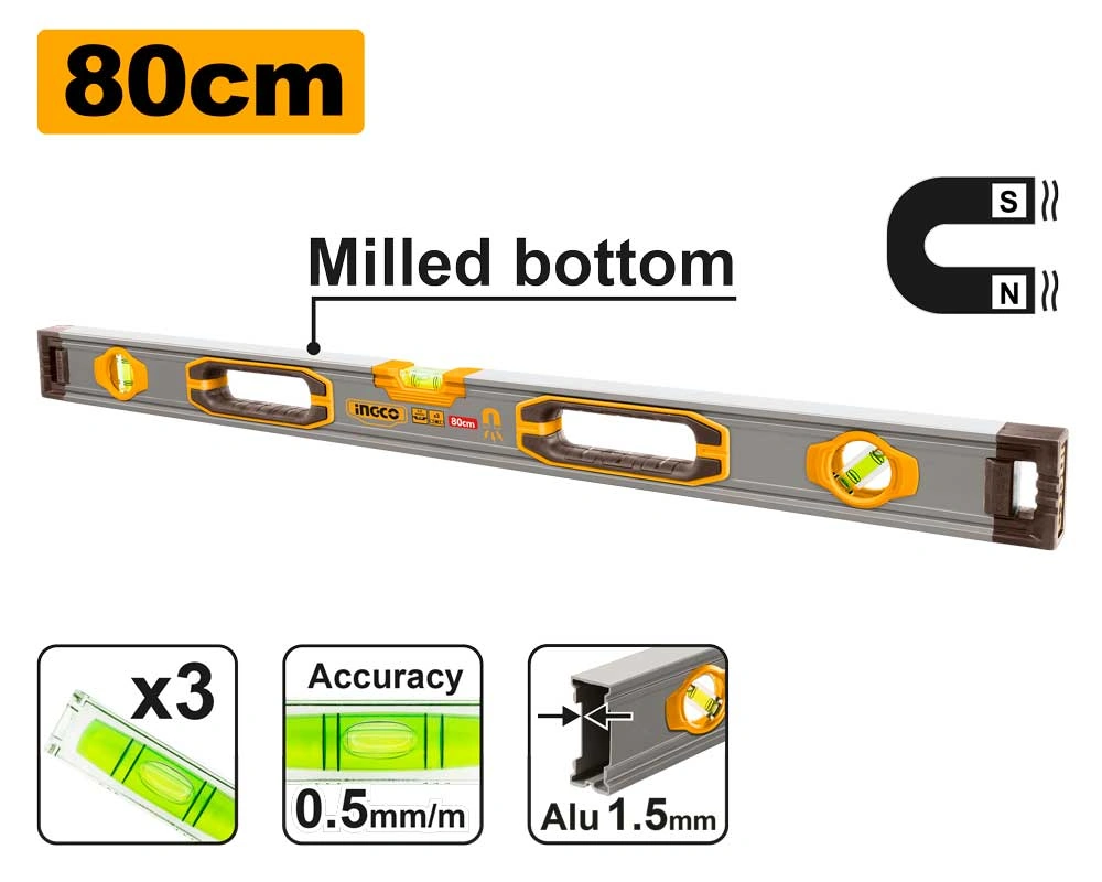 NIVEL IMANTADO DE 80 CM