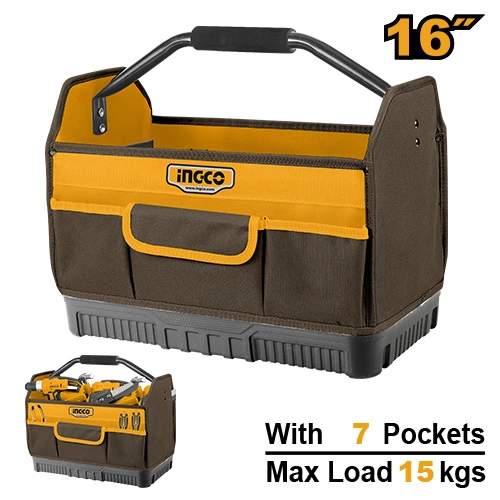 MALETA DE LONA
16" AZA METALICA 7 BOLSILLOS