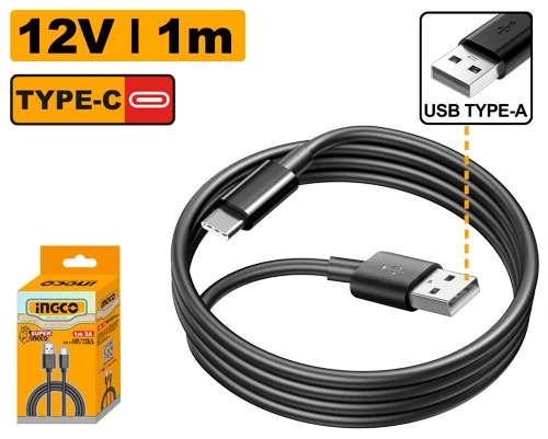 CABLE USB TIPO C DE CARGA 1 M