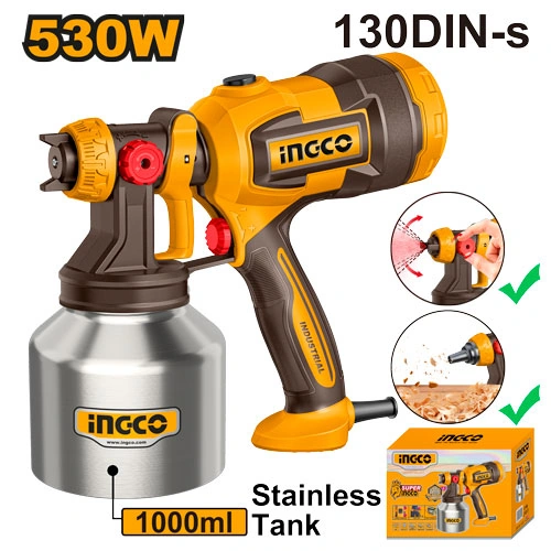 PISTOLA PARA PINTAR INOX ELÉCTRICA 530W