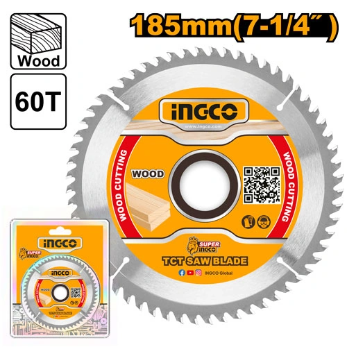 DISCO DE CORTE MADERA 7 1/4" X 60T